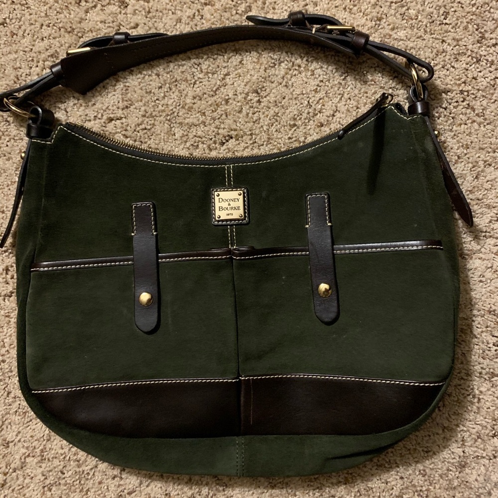 Dooney & Bourke Green Safari Handbag